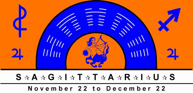 Sagittarius Symbol with planetary rulership of Jupiter